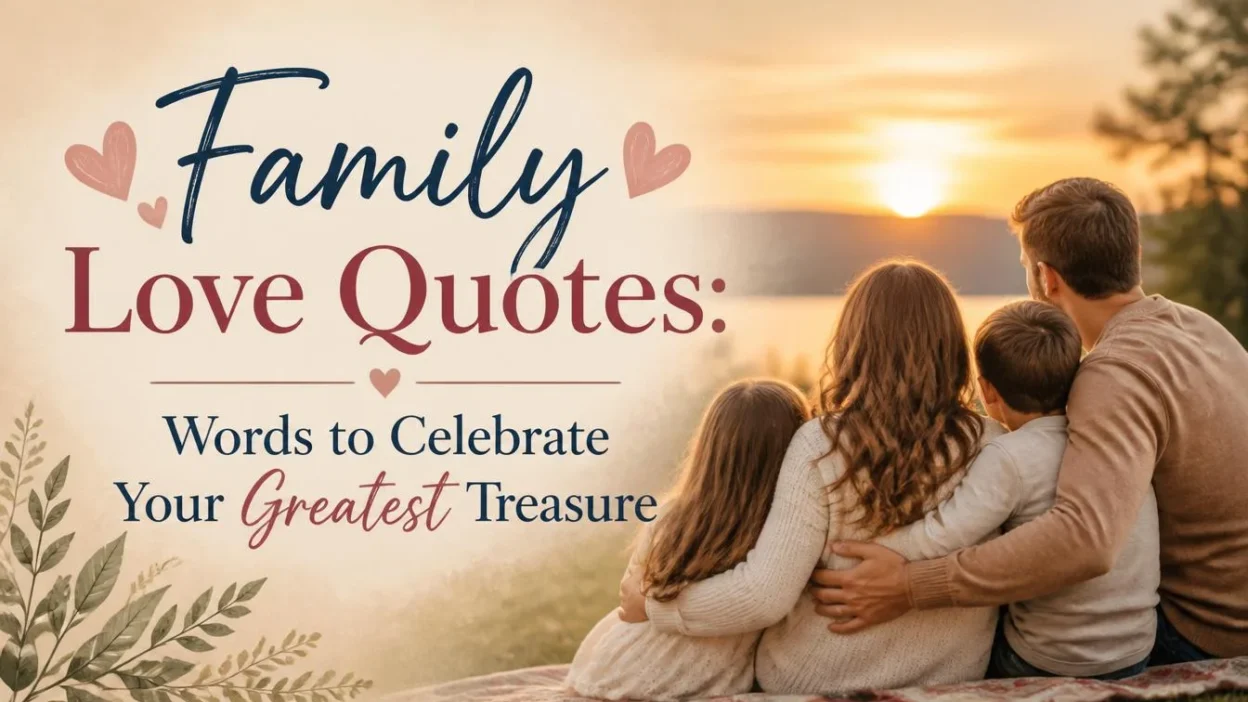 Family Love Quotes: Words to Celebrate Your Greatest Treasure