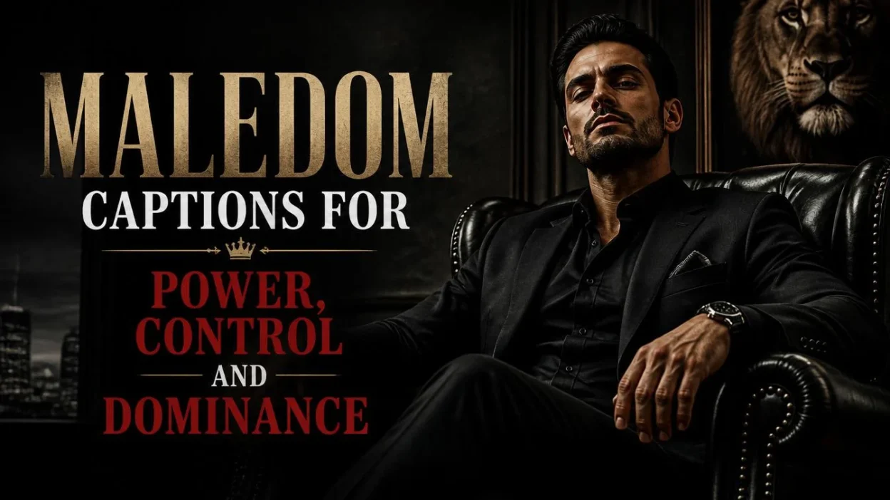 Maledom Captions for Power, Control and Dominance