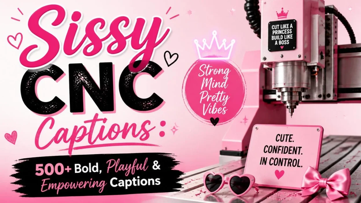 Sissy CNC Captions: 500+ Bold, Playful & Empowering Captions
