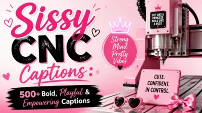 Sissy CNC Captions: 500+ Bold, Playful & Empowering Captions