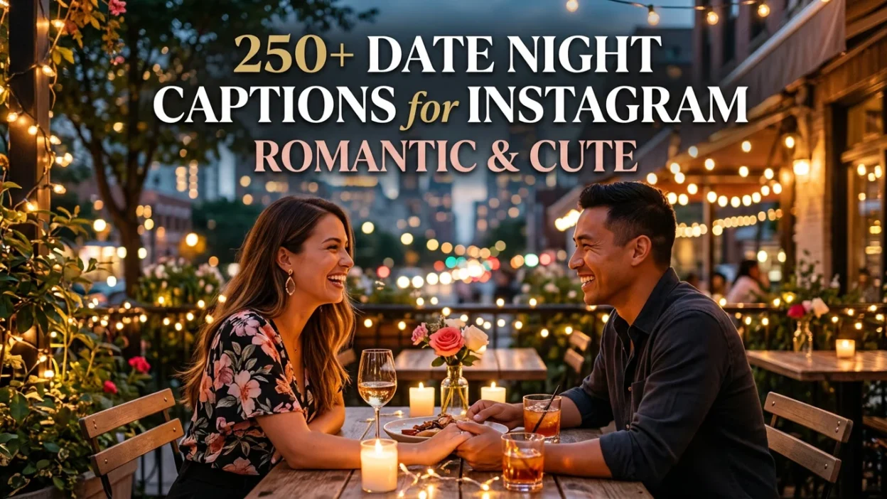 250+ Date Night Captions for Instagram: Romantic & Cute
