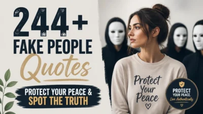 244+ Fake People Quotes: Protect Your Peace & Spot the Truth