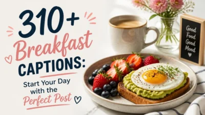 310+ Breakfast Captions: Start Your Day with the Perfect Post