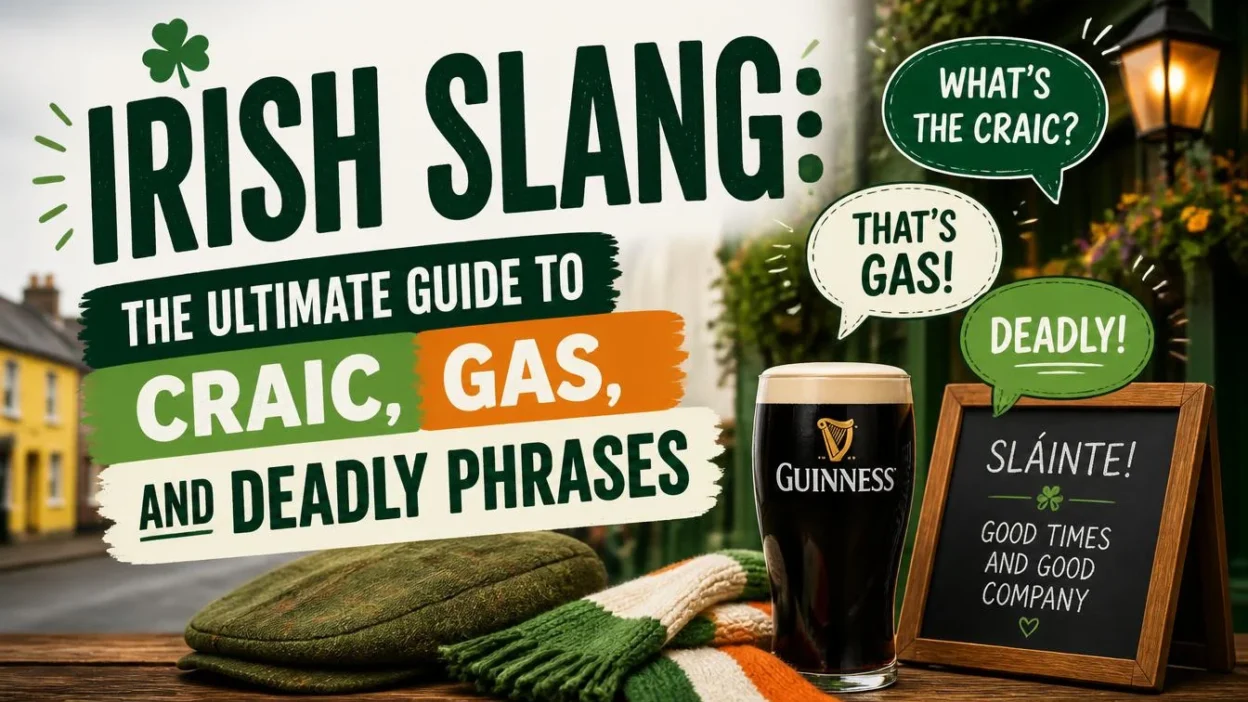 Irish Slang: The Ultimate Guide to Craic, Gas, and Deadly Phrases