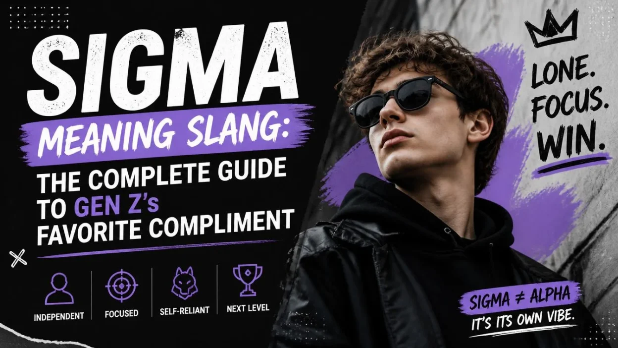 Sigma Meaning Slang: The Complete Guide to Gen Z's Favorite Compliment
