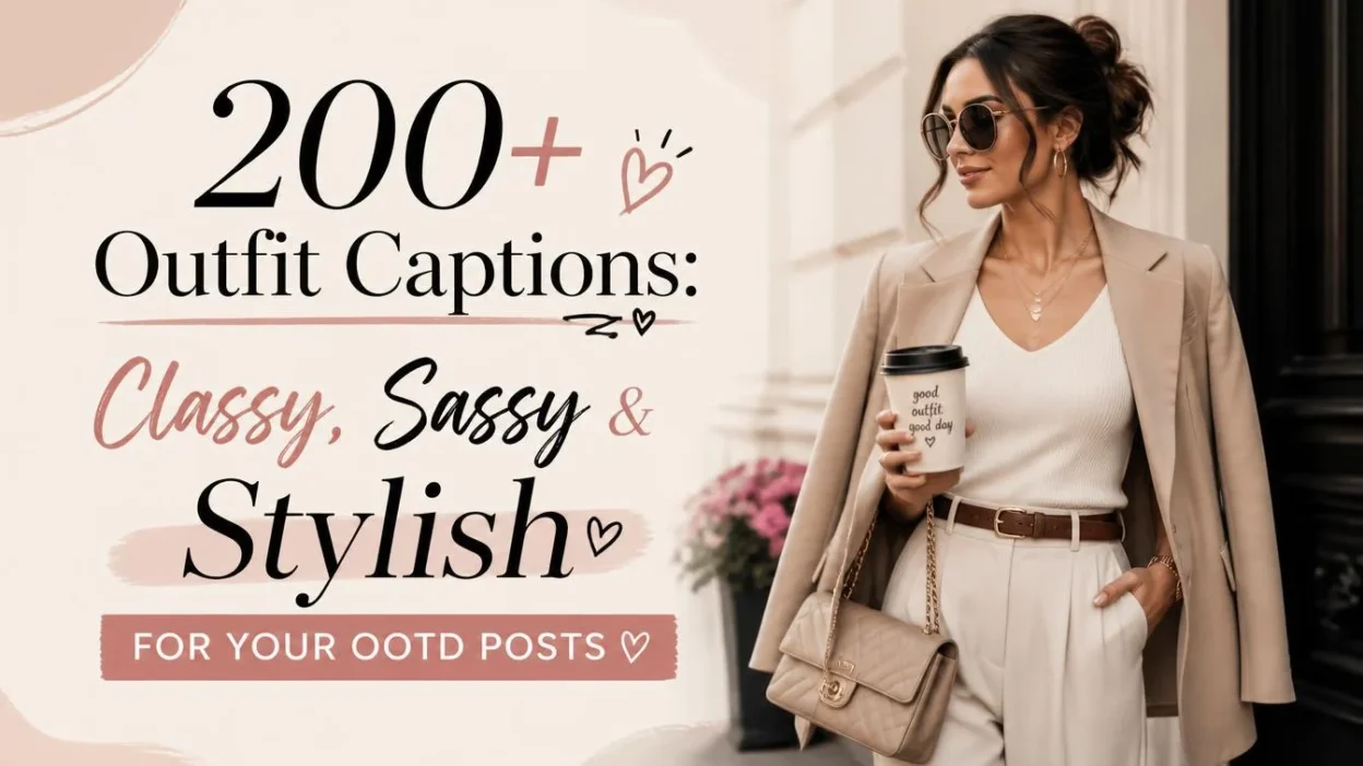200+ Outfit Captions: Classy, Sassy & Stylish for Your OOTD Posts