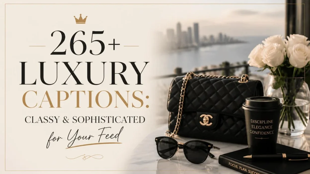 265+ Luxury Captions: Classy & Sophisticated for Your Feed