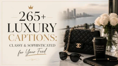 265+ Luxury Captions: Classy & Sophisticated for Your Feed