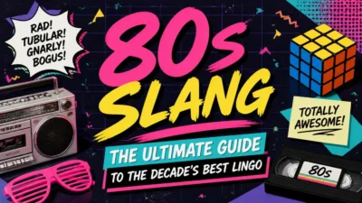 80s Slang: The Ultimate Totally Rad Guide to the Best Decade of Lingo