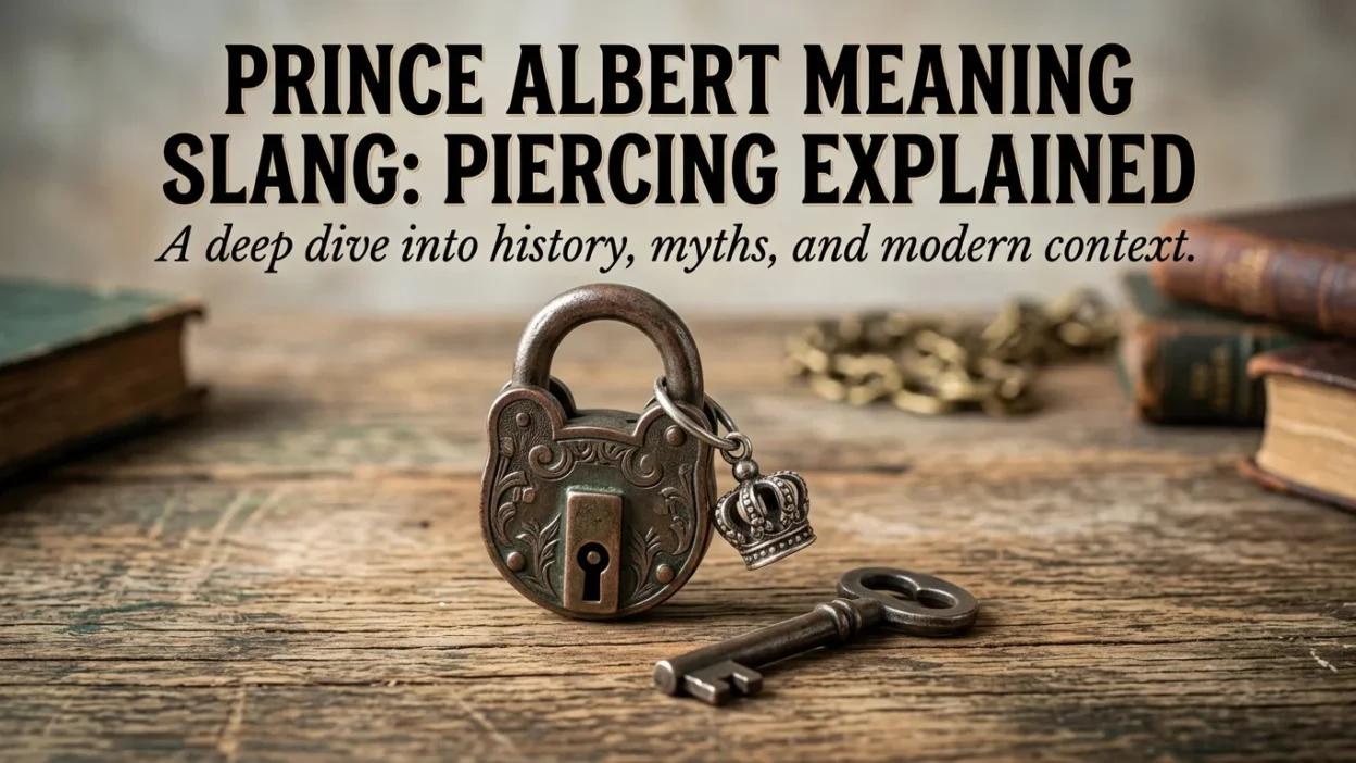 Prince Albert Meaning Slang: Piercing Explained