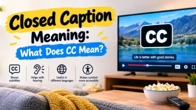 Closed caption meaning explained with CC subtitles, accessibility, and hearing support on TV