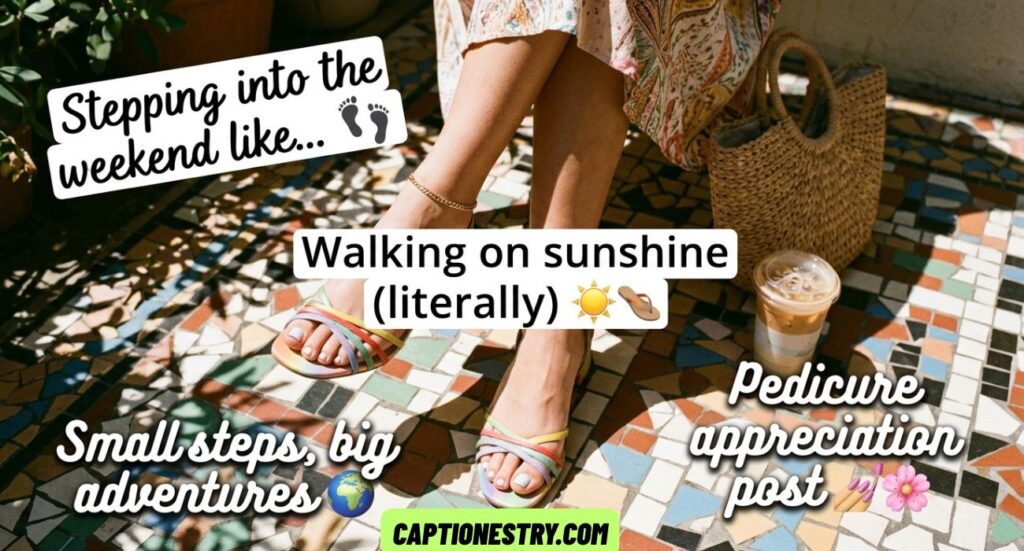 Foot Fetish Captions for Instagram